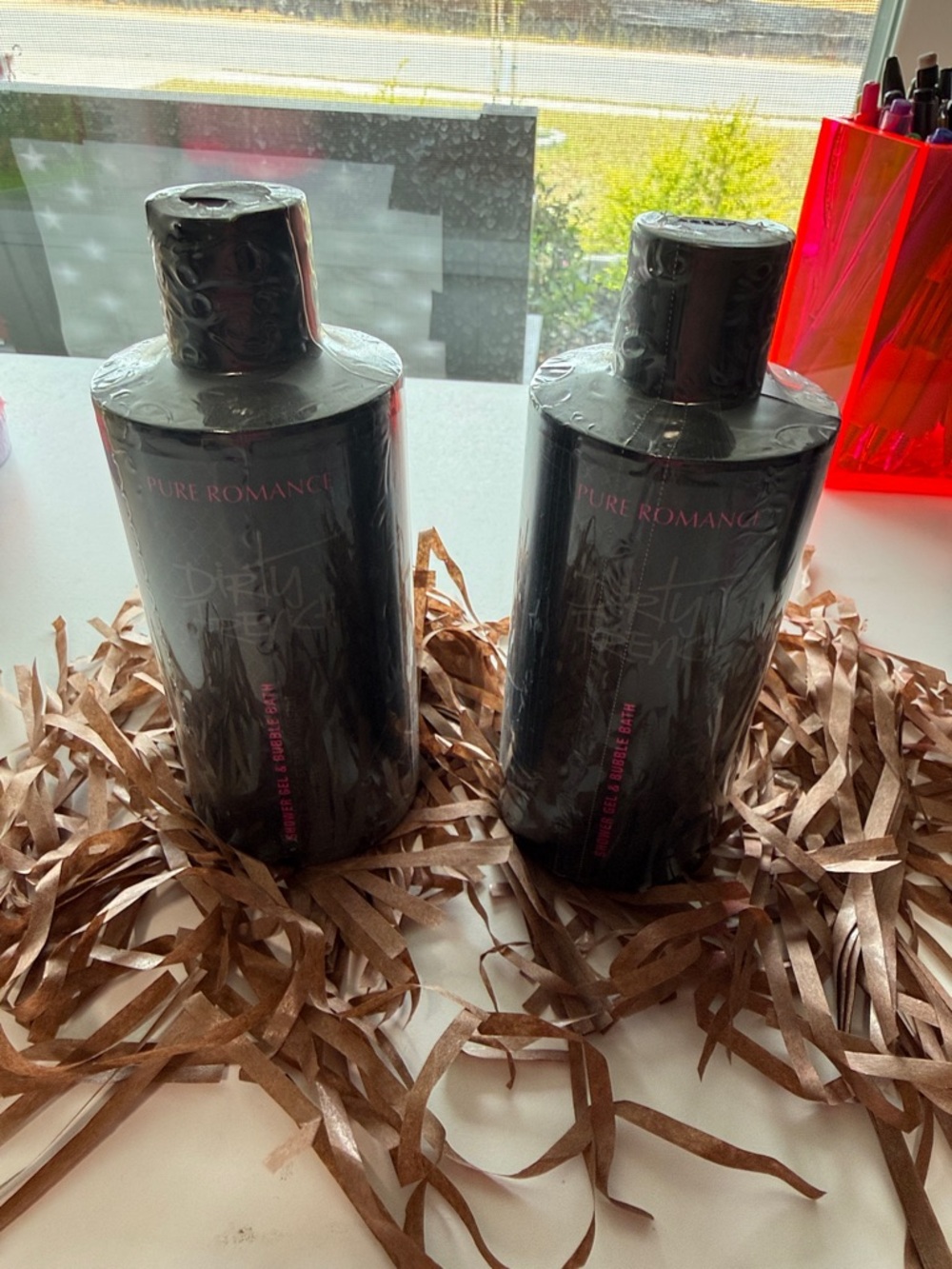 Pure Romance Dirty French Duo Bottles - Black